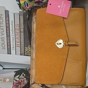 Kate Spade Golden Yellow Clutch